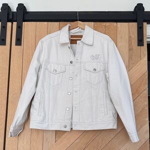 White Denim Jacket